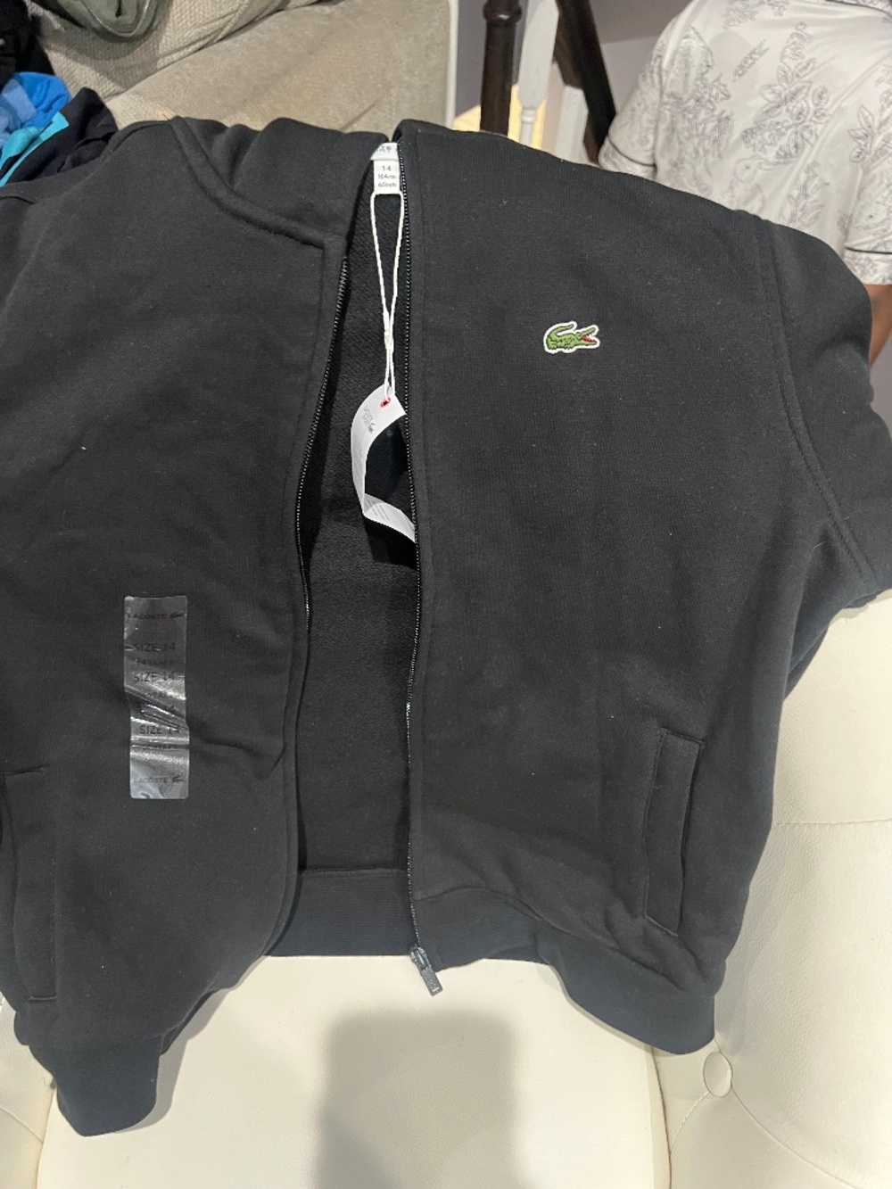 Boys Lacoste sweatshirt
